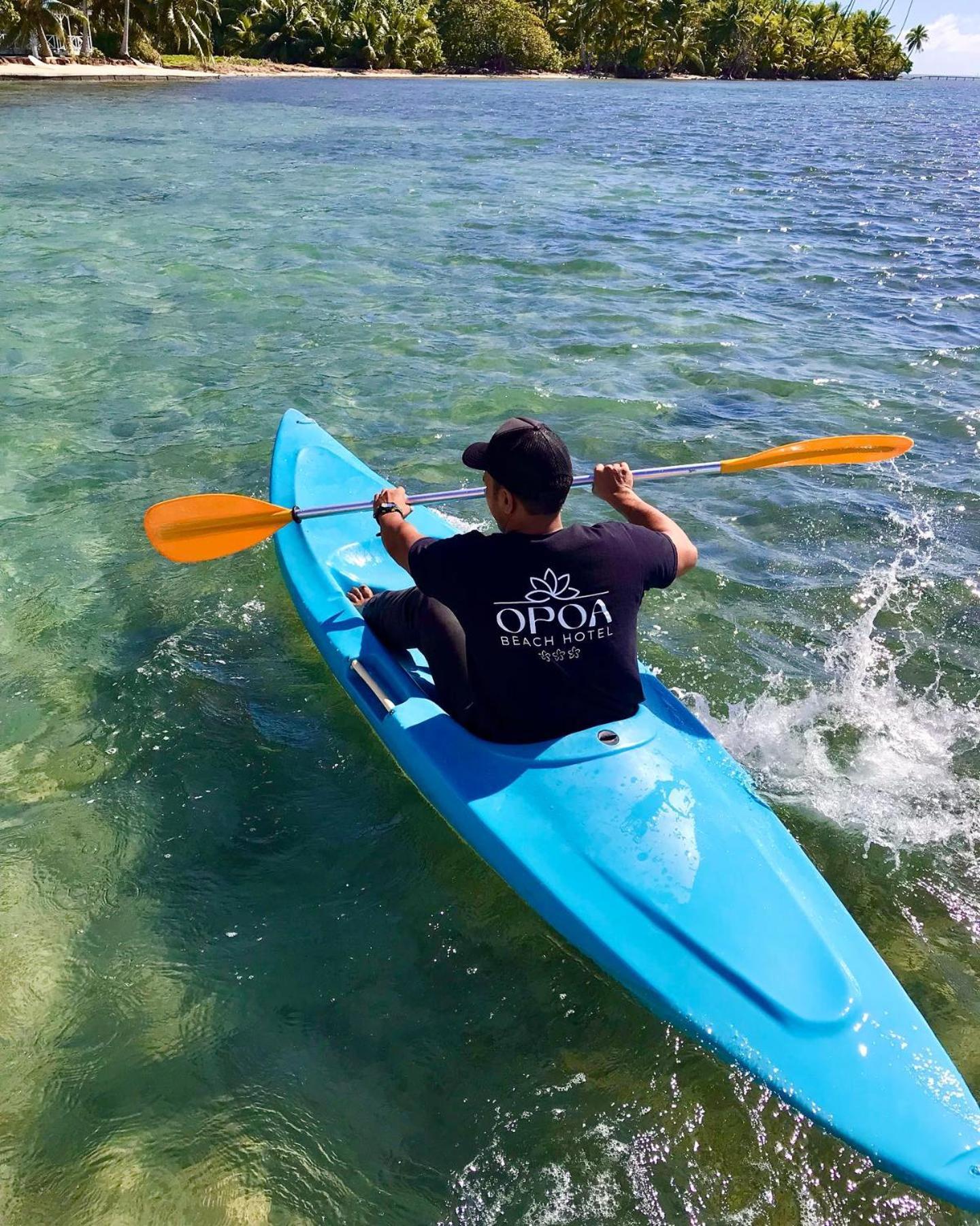 Opoa Beach Hotel Eksteriør bilde