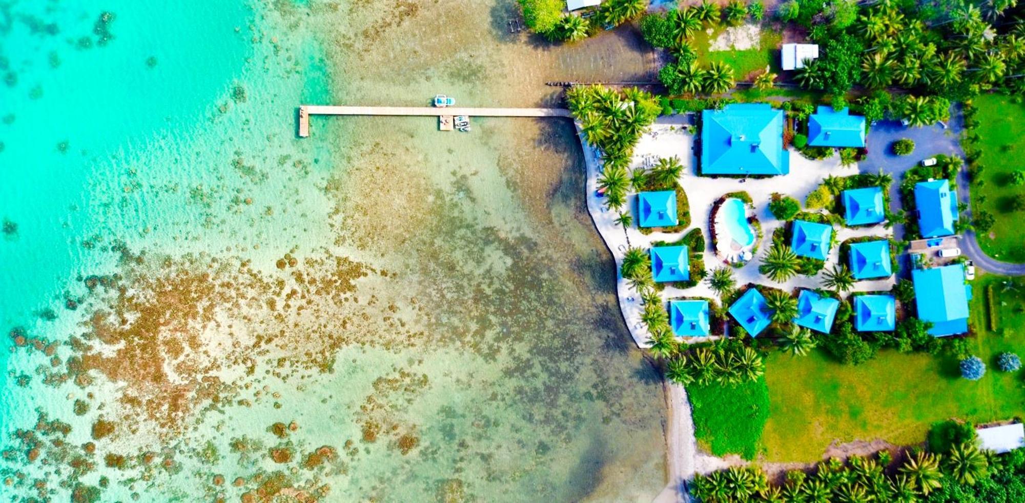 Opoa Beach Hotel Eksteriør bilde